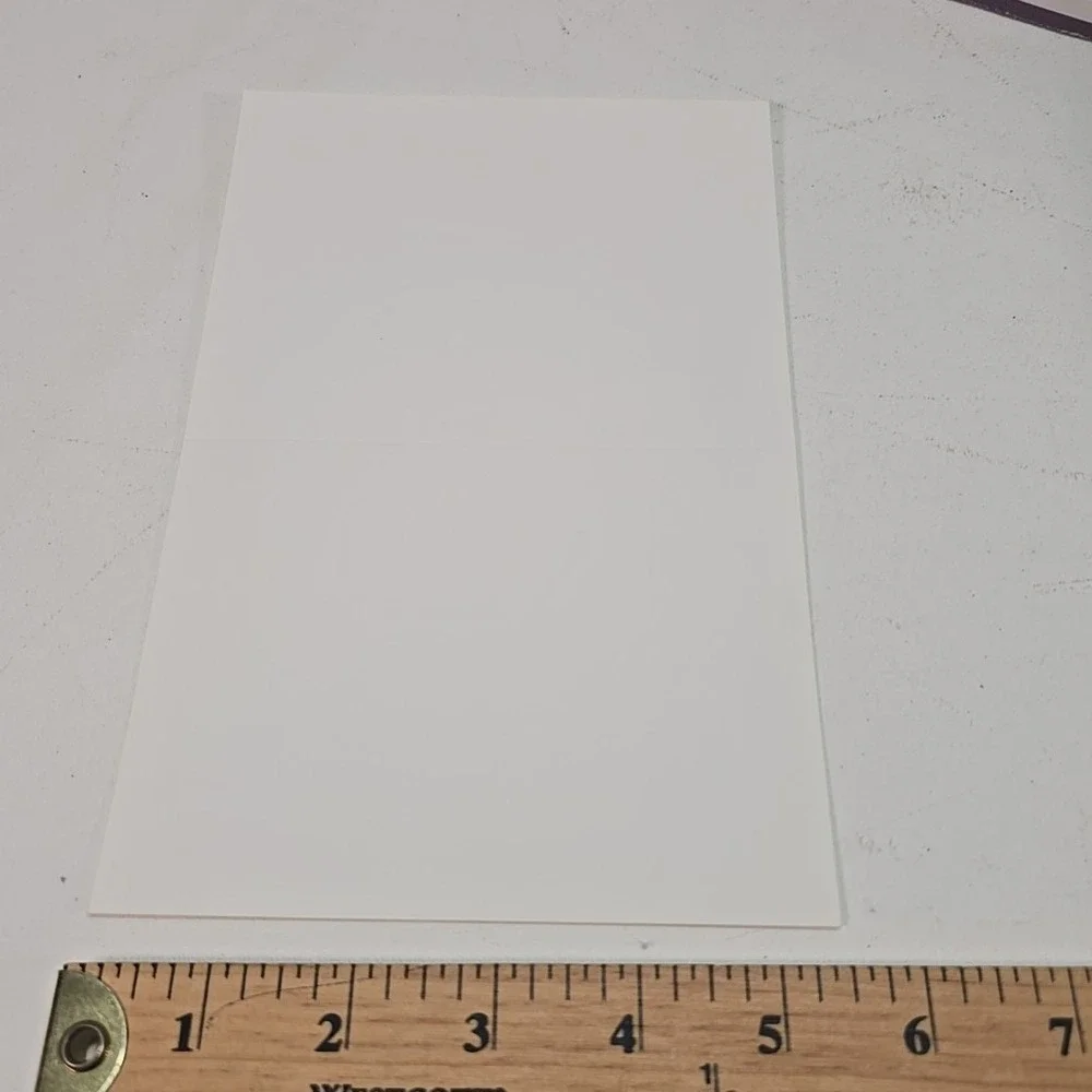 Park Avenue 5.5 Bar‎ Foldable Paneled Sheets Note Cards White  Lot of 250